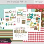 Deck the Halls Print Kit