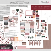 The Good Life: January 2020 Print Kit