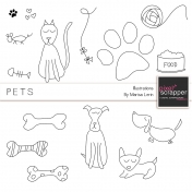 Pets Illustrations Kit