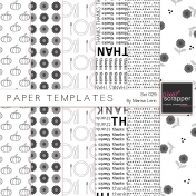 Paper Templates Kit #29