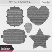 Text On A Path Templates Kit #1