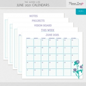 The Good Life: June 2021 Calendars Kit