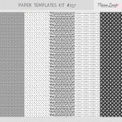 Paper Templates Kit #257