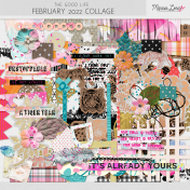 The Good Life: February 2022 Collage Kit