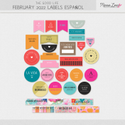 The Good Life: February 2022 Español Labels Kit