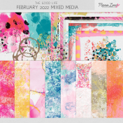 The Good Life: February 2022 Mixed Media Kit