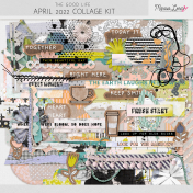 The Good Life: April 2022 Collage Kit