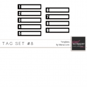 Tag Templates Kit #8