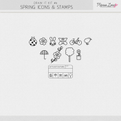 Draw It Kit #6 - Spring Icons
