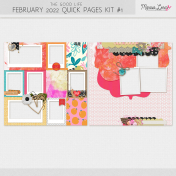 The Good Life: February 2022 Quick Pages Kit