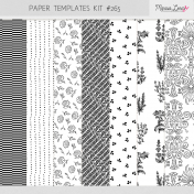 Paper Templates Kit #265