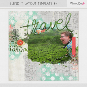 Layout Template Blend It Kit #7