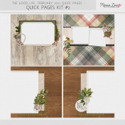 The Good Life: February 2021 Quick Pages Kit #2