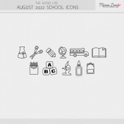 The Good Life: August 2022 School Icons Kit