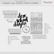 The Good Life: August 2022 School Dutch Stamps Kit