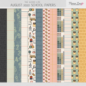 The Good Life: August 2022 School Papers Kit
