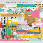 The Good Life: September 2022 Mixed Media Paper Pieces Kit