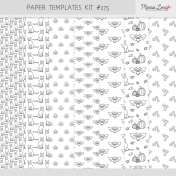 Paper Templates Kit #275