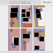 The Good Life: October 2022 TN Layout Templates Kit