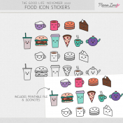 The Good Life: November 2022 Food Icons Kit