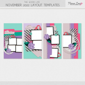 The Good Life: November 2022 TN Layout Templates Kit