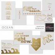 Golden Ocean Journal Cards Kit