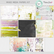 The Good Life: January/February 2023 Mixed Media Papers Kit