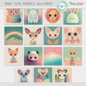 The Good Life: January/February 2023 Cute Animals Cards Kit