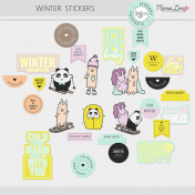 The Good Life: January/February 2023 Winter Stickers Kit