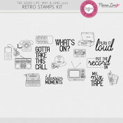 The Good Life: May & June 2023 Retro Stamps Kit