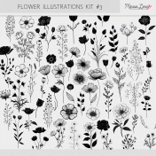 Flower Illustration Kit #3