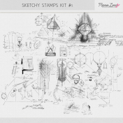 Sketchy Stamps Kit