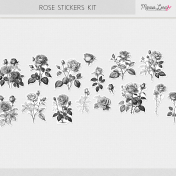 Rose Stickers Kit