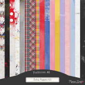 Fieldnotes #8 Mixed Media Papers Kit