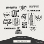 Fieldnotes #14 Dutch Stamps Kit