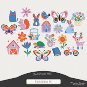 Fieldnotes #15 Illustrations Kit