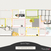 Old Fashioned Summer Quick Pages Kit