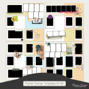 Pocket Overlap Layout Templates #2 Kit