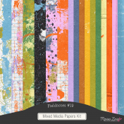 Fieldnotes #19 Mixed Media Papers Kit