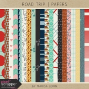 Road Trip Papers Kit