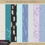 Winter Arabesque Papers Kit #2