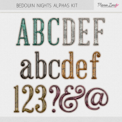 Bedouin Nights Plastic Glitter Alpha Kit