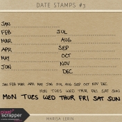 Date Stamps Kit #3