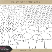 Rainy Day Templates Kit