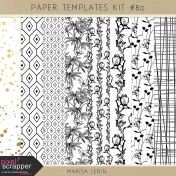 Paper Templates Kit #80