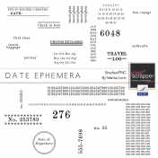 Date Ephemera Brushes