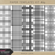 Paper Templates Kit #89- Plaids