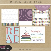 Fine Print Pocket Cards Kit