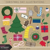 Christmas Day Illustrations Kit