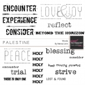 Palestine Word Art Kit